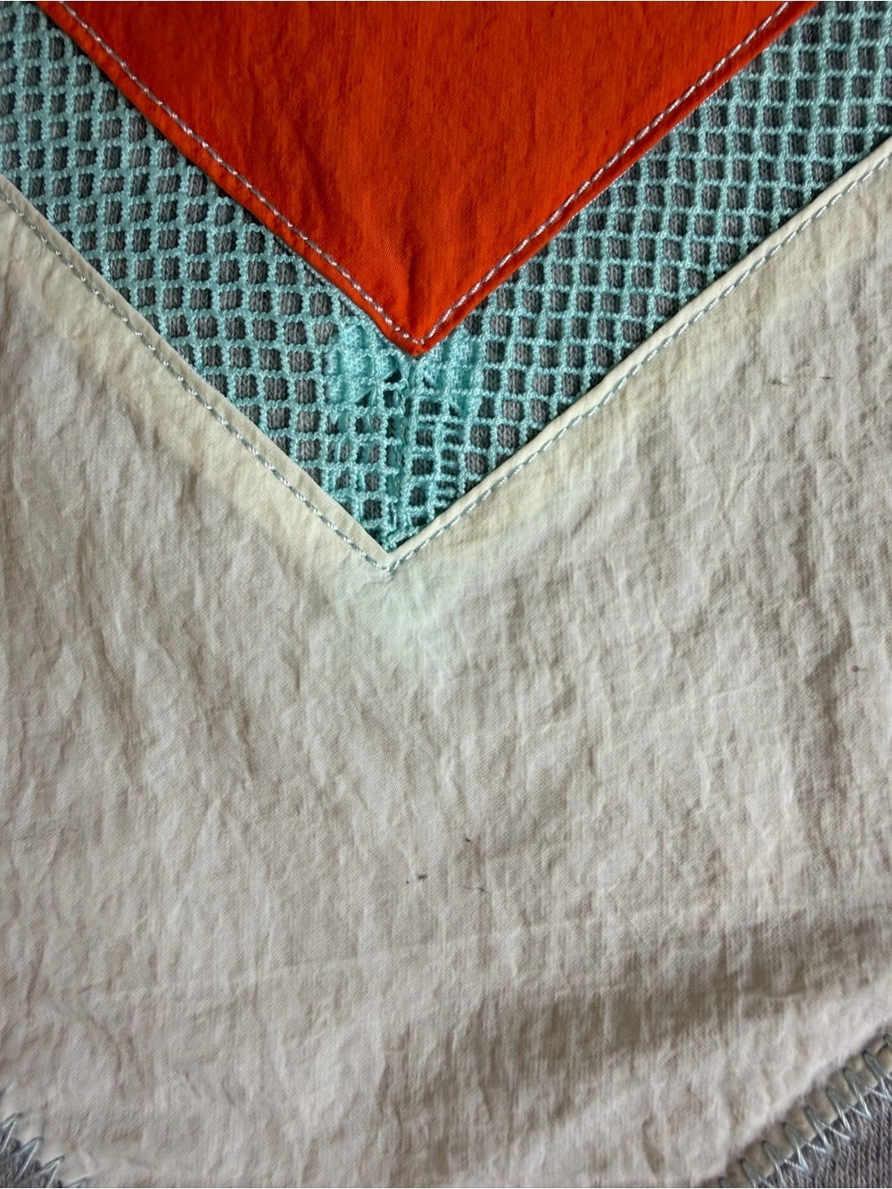 FP Movement by Free People Gray, Orange & Teal Colorblock Sweatshirt - Picture 15 of 16
